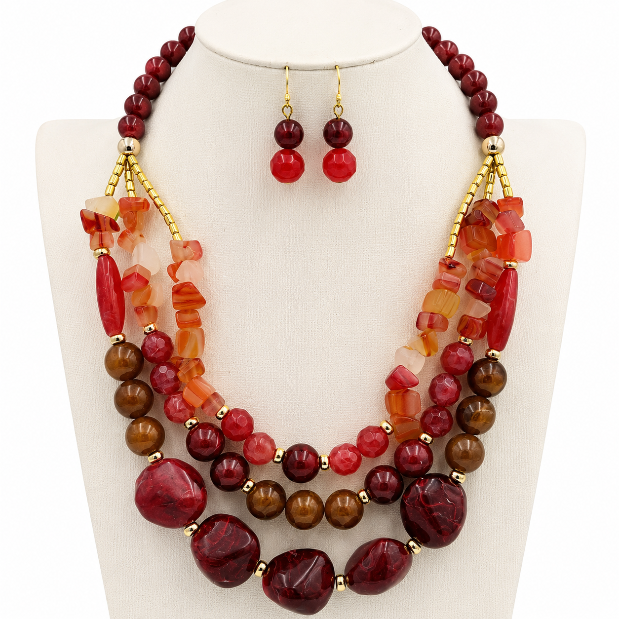 Aurora Layers (Crimson Ember)