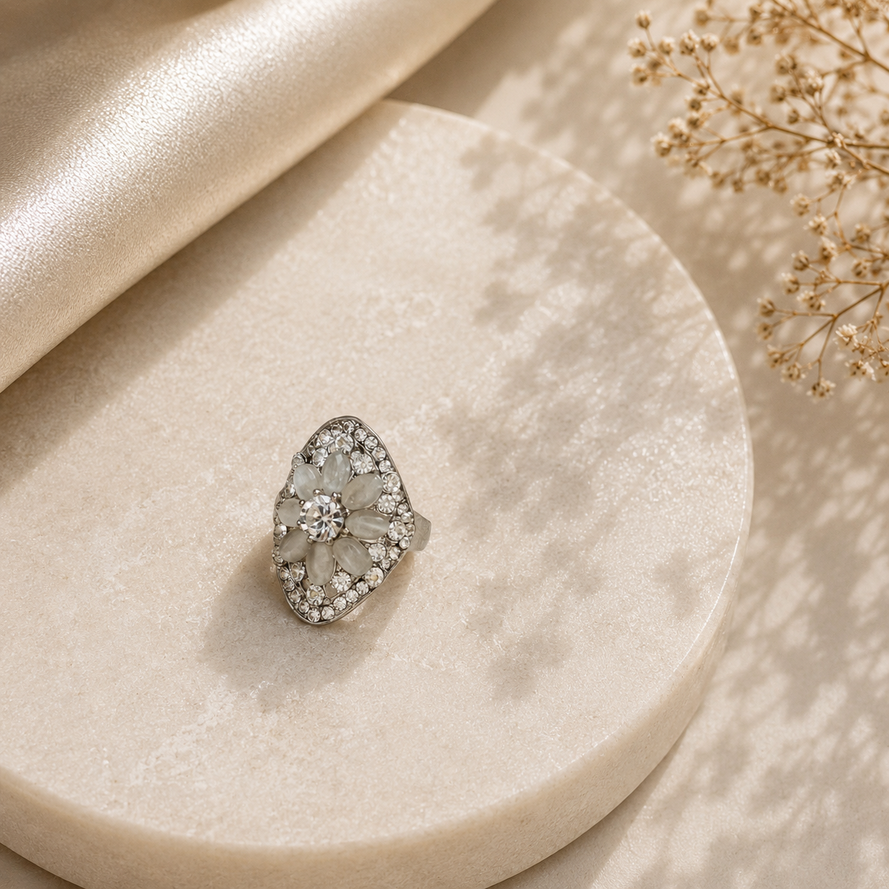 Ivory bloom Ring