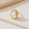 Pearl Stone Ring