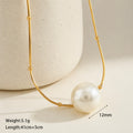 Velour Pearl Necklace