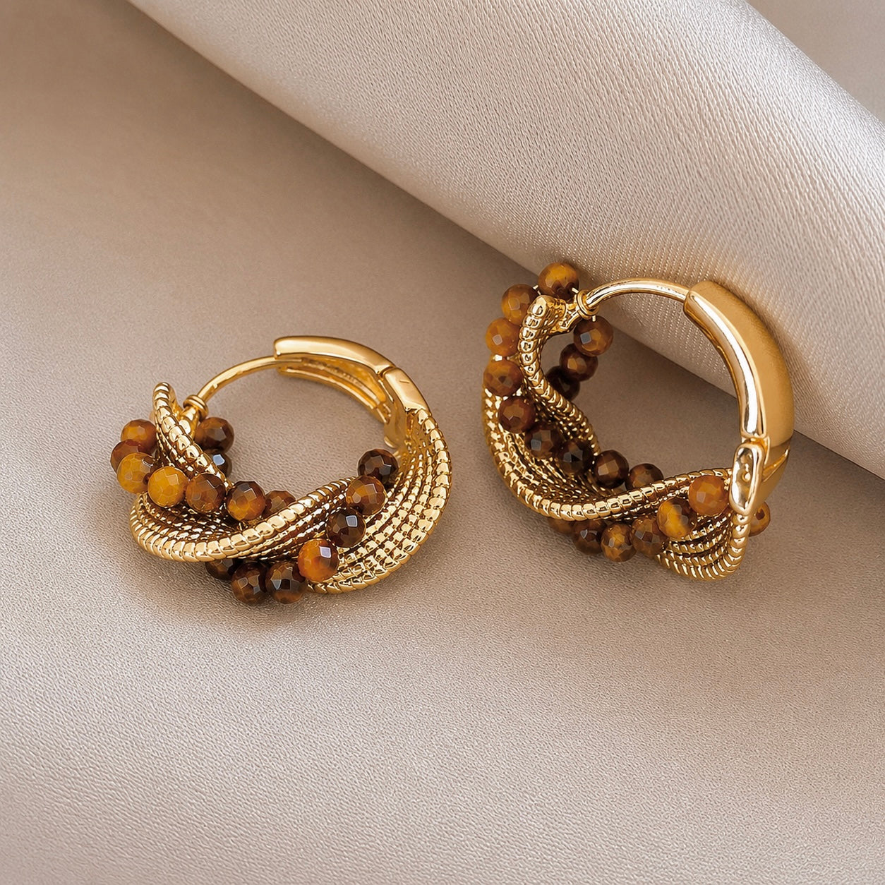 Sienna Twist Hoops