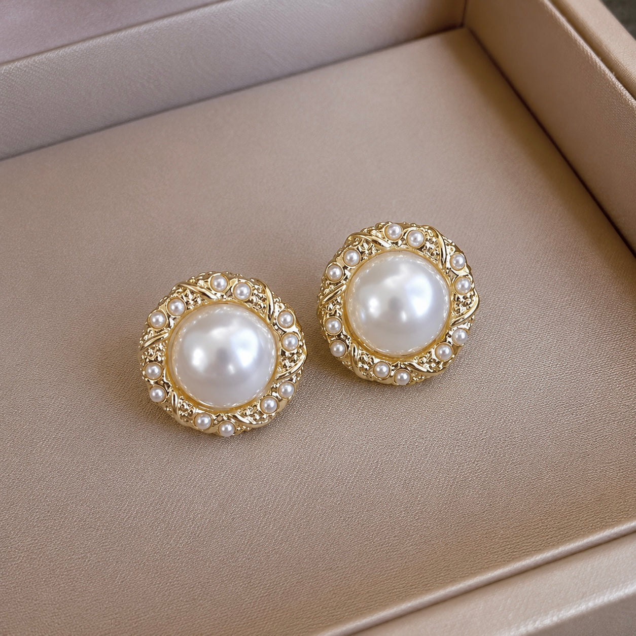Vintage Pearl Earrings