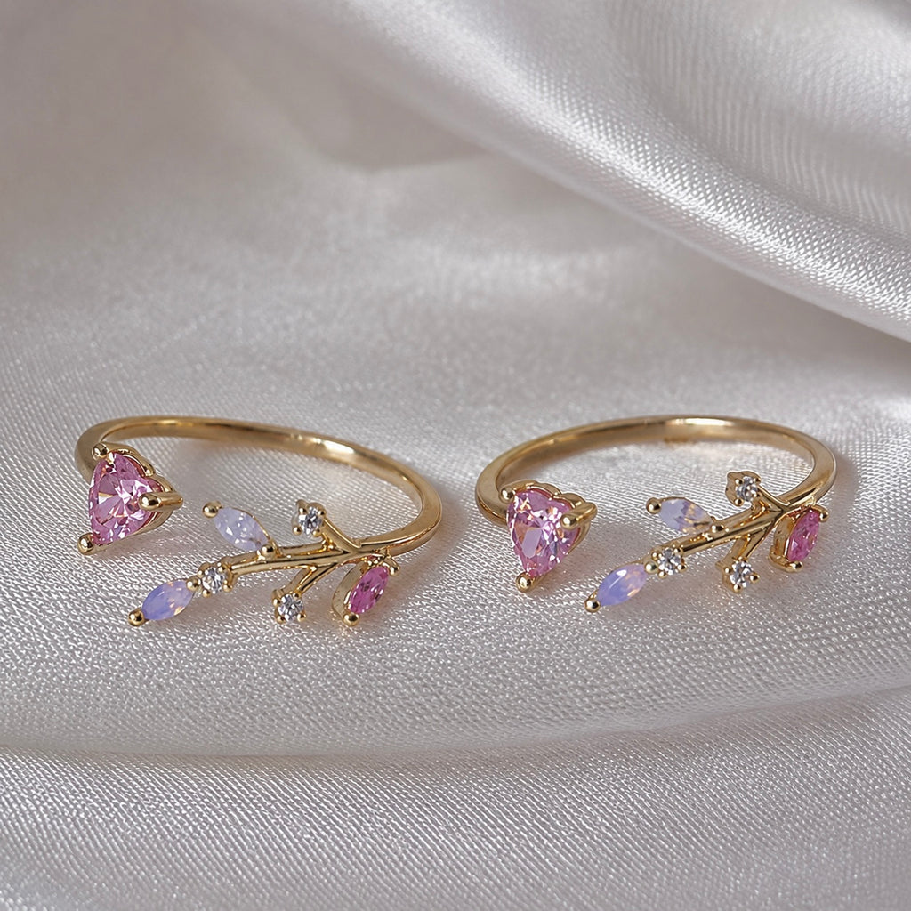 Blossom Trio Ring Set