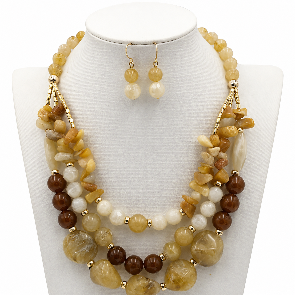 Aurora Layers (Olive Gold)